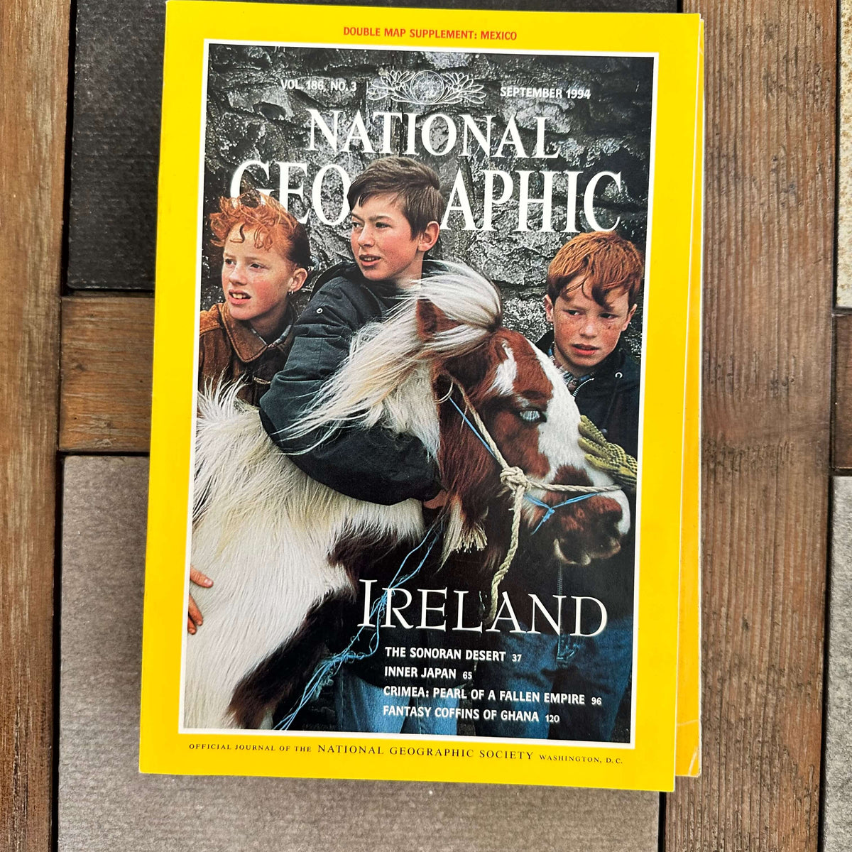 1990s National Geographic magazines