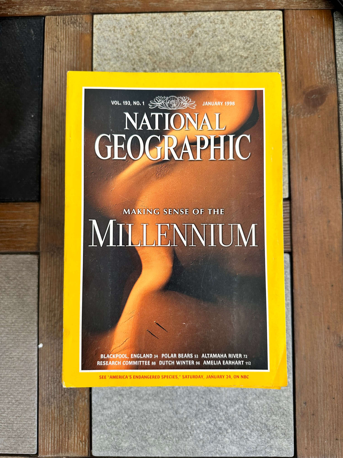 1990s National Geographic magazines