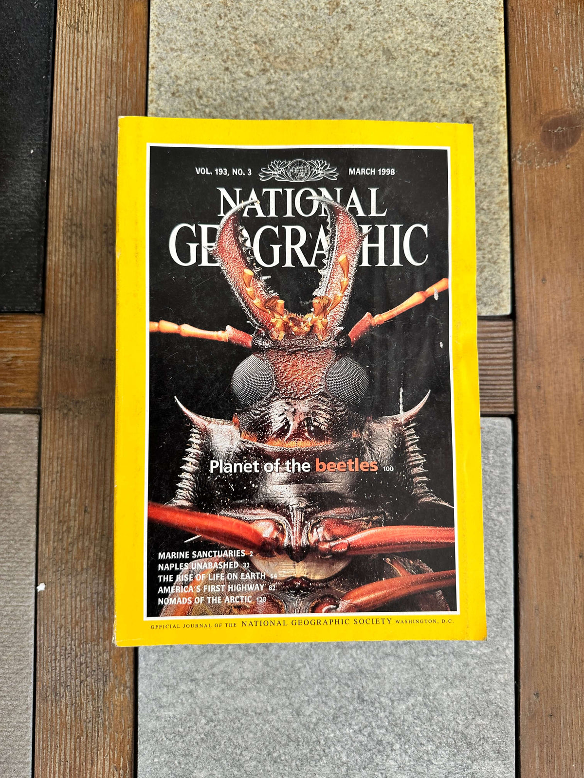 1990s National Geographic magazines