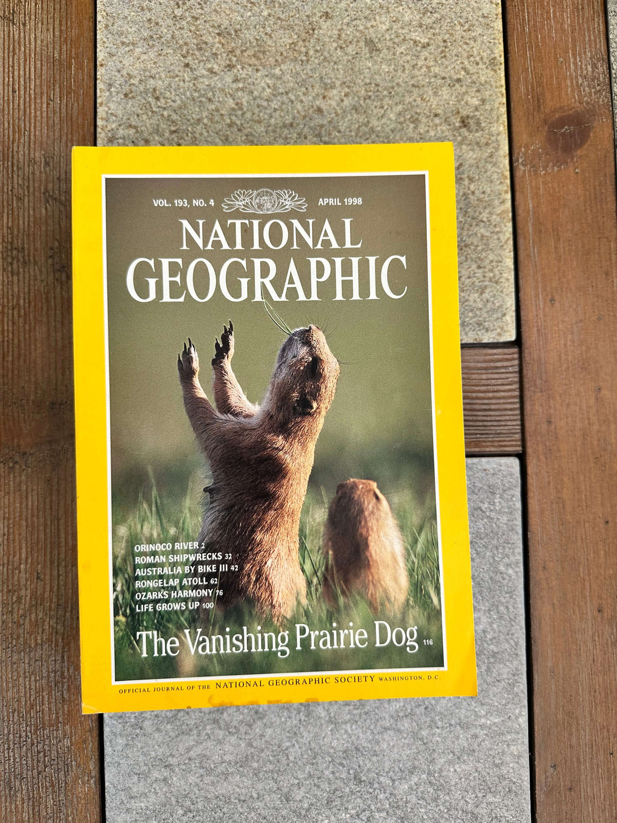 1990s National Geographic magazines