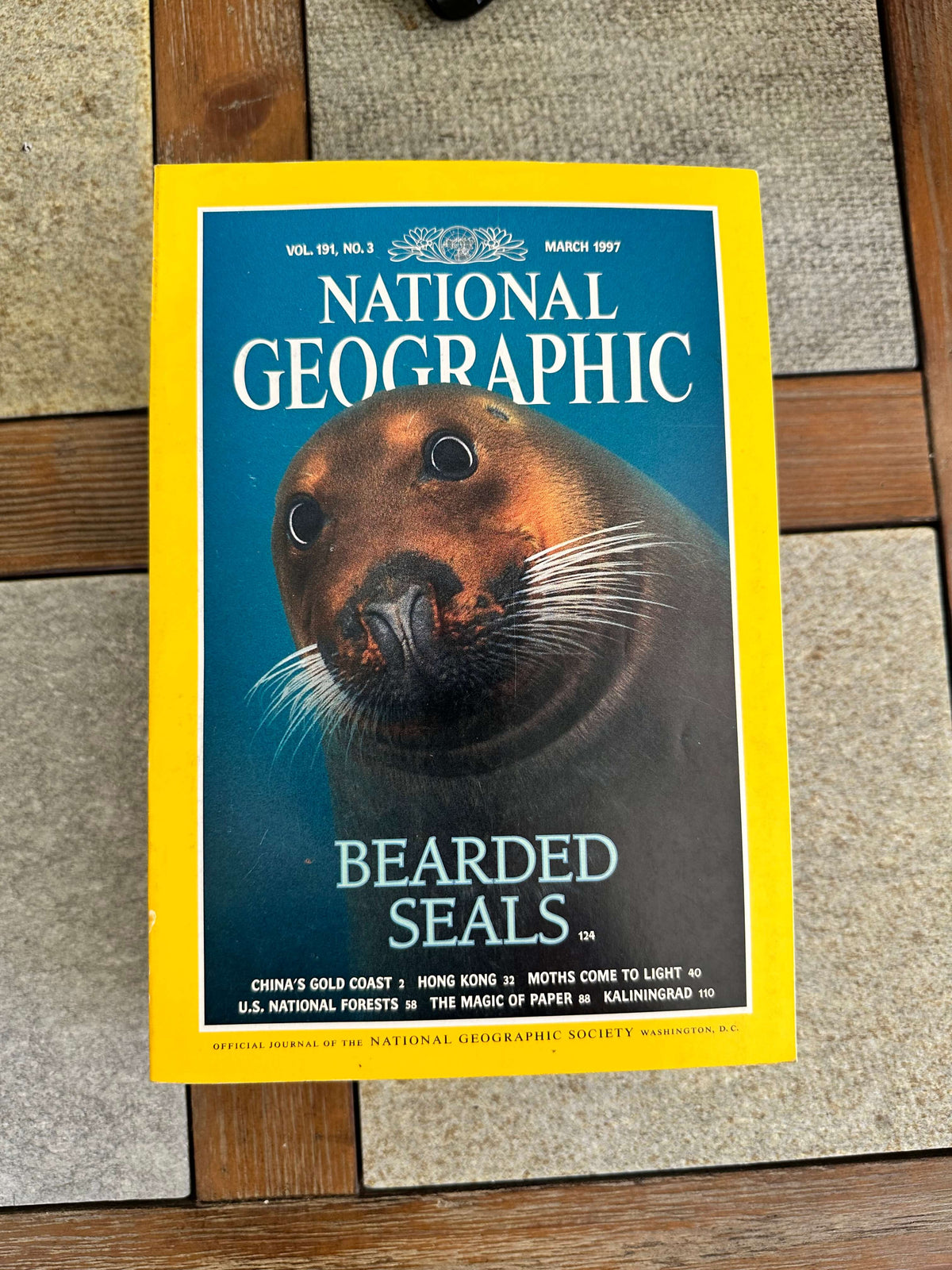 1990s National Geographic magazines