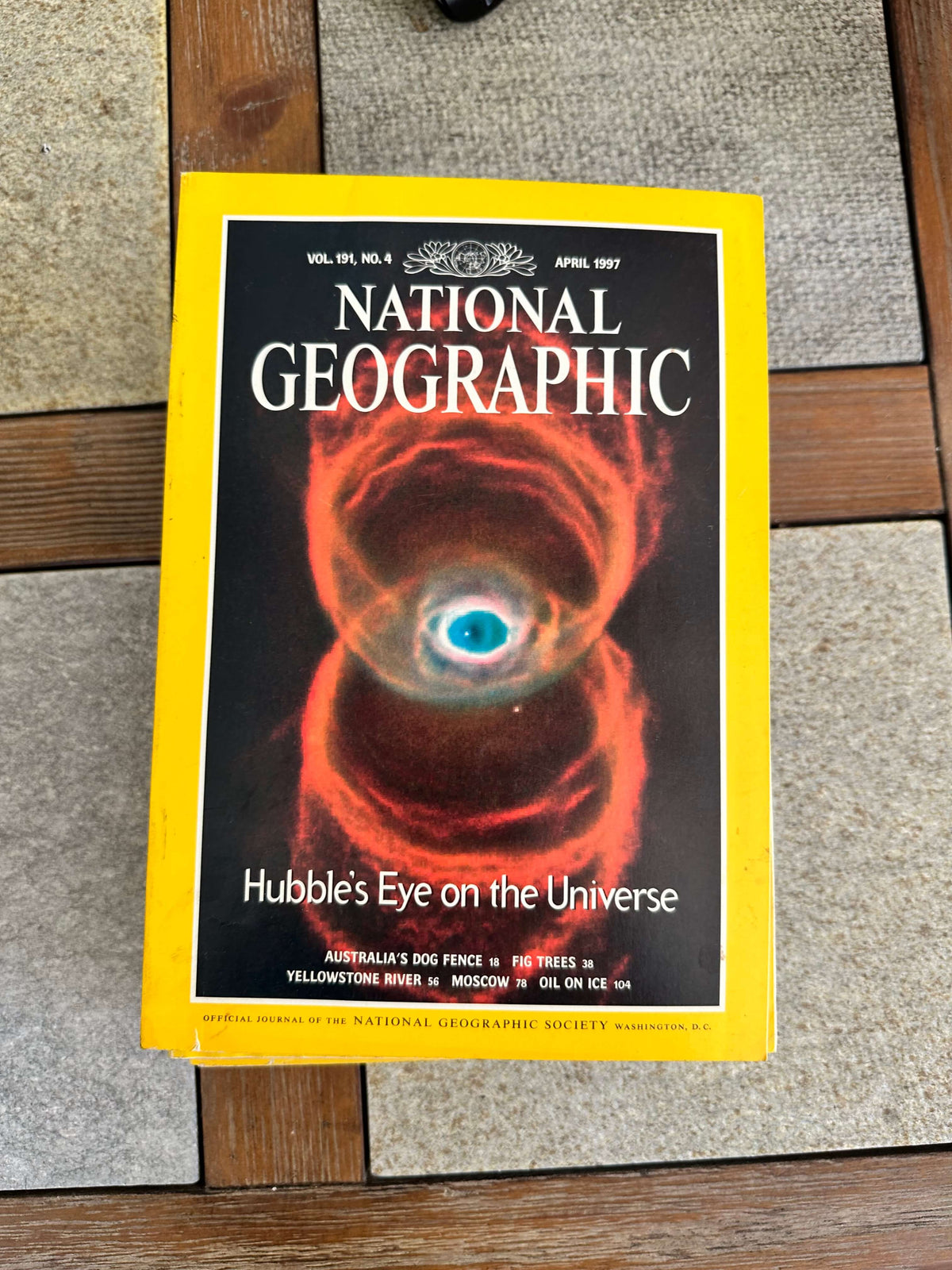1990s National Geographic magazines