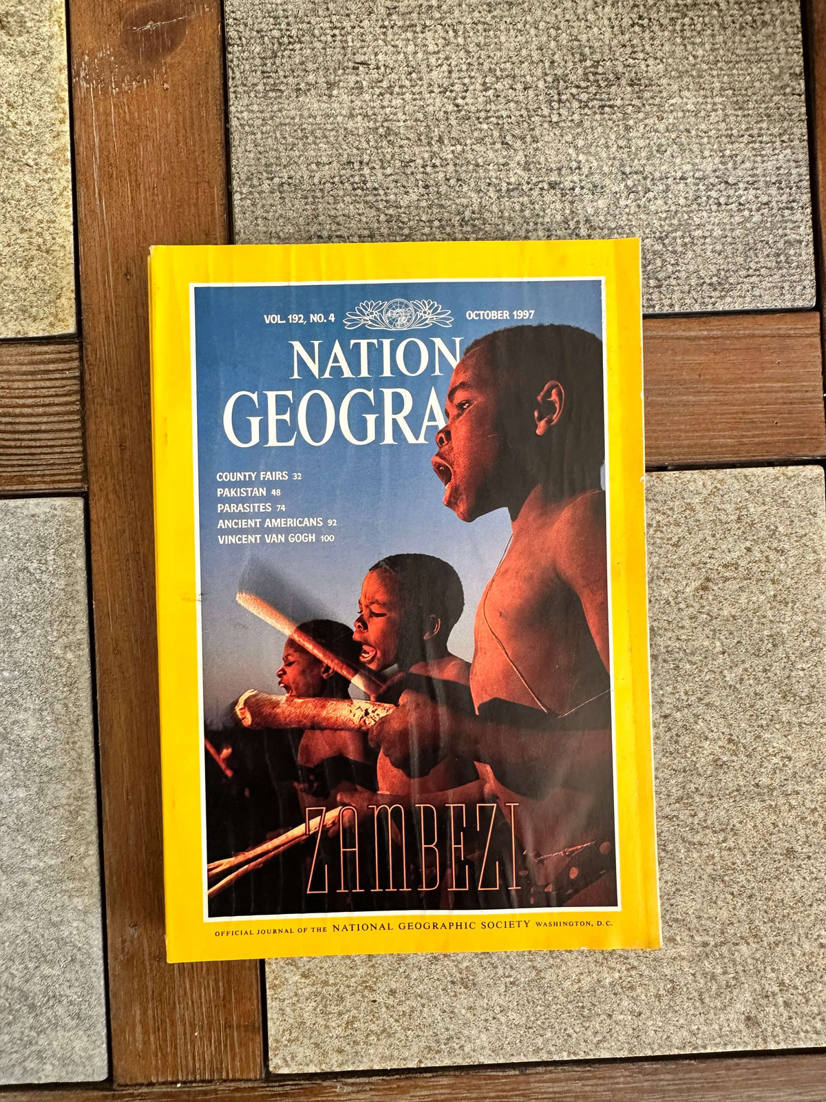 1990s National Geographic magazines