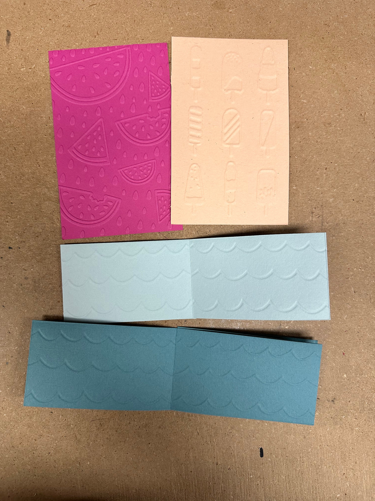 Summertime Junk Journal card kit - July 2024