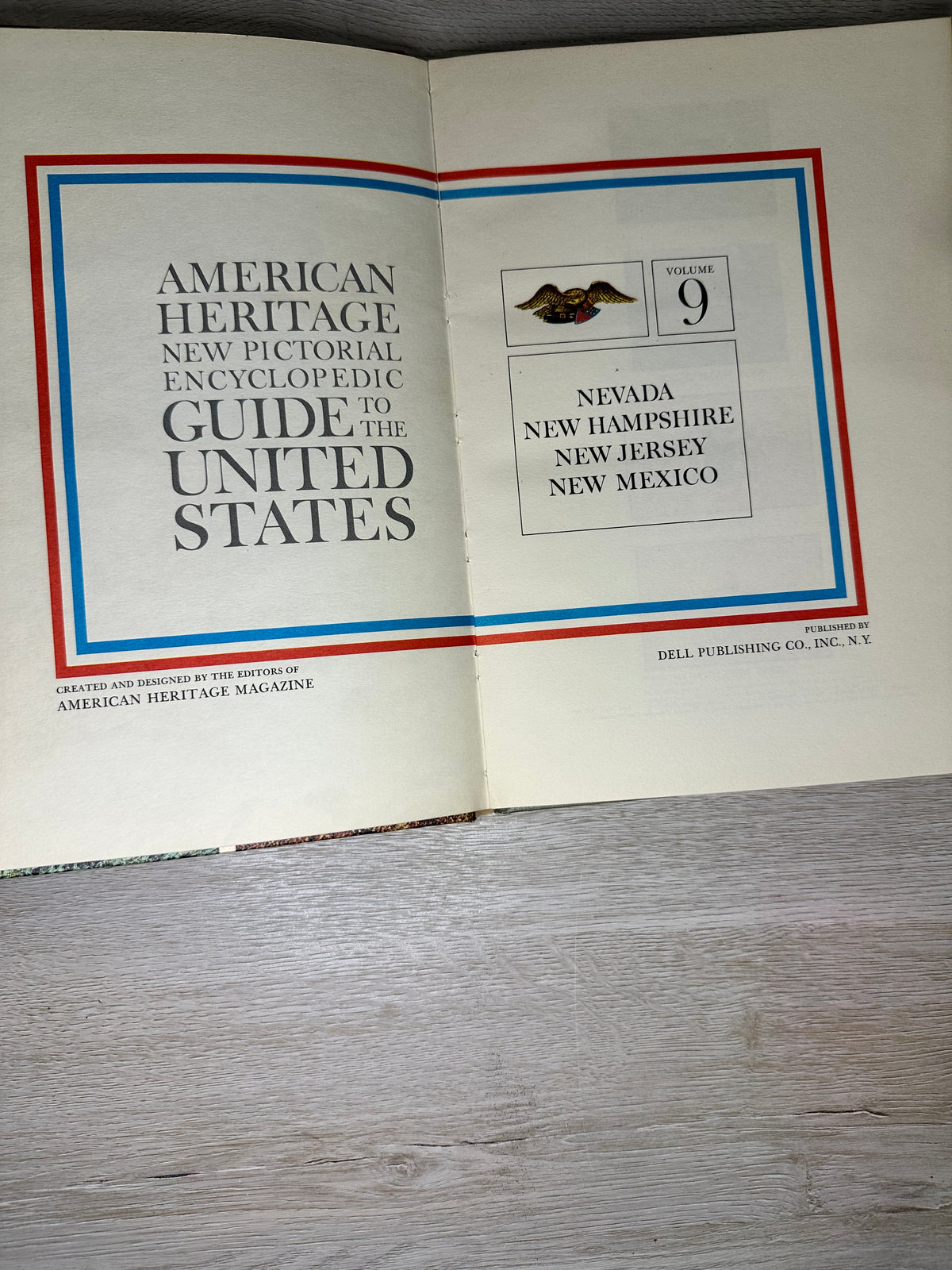 1965 American Heritage Guide to the United States books