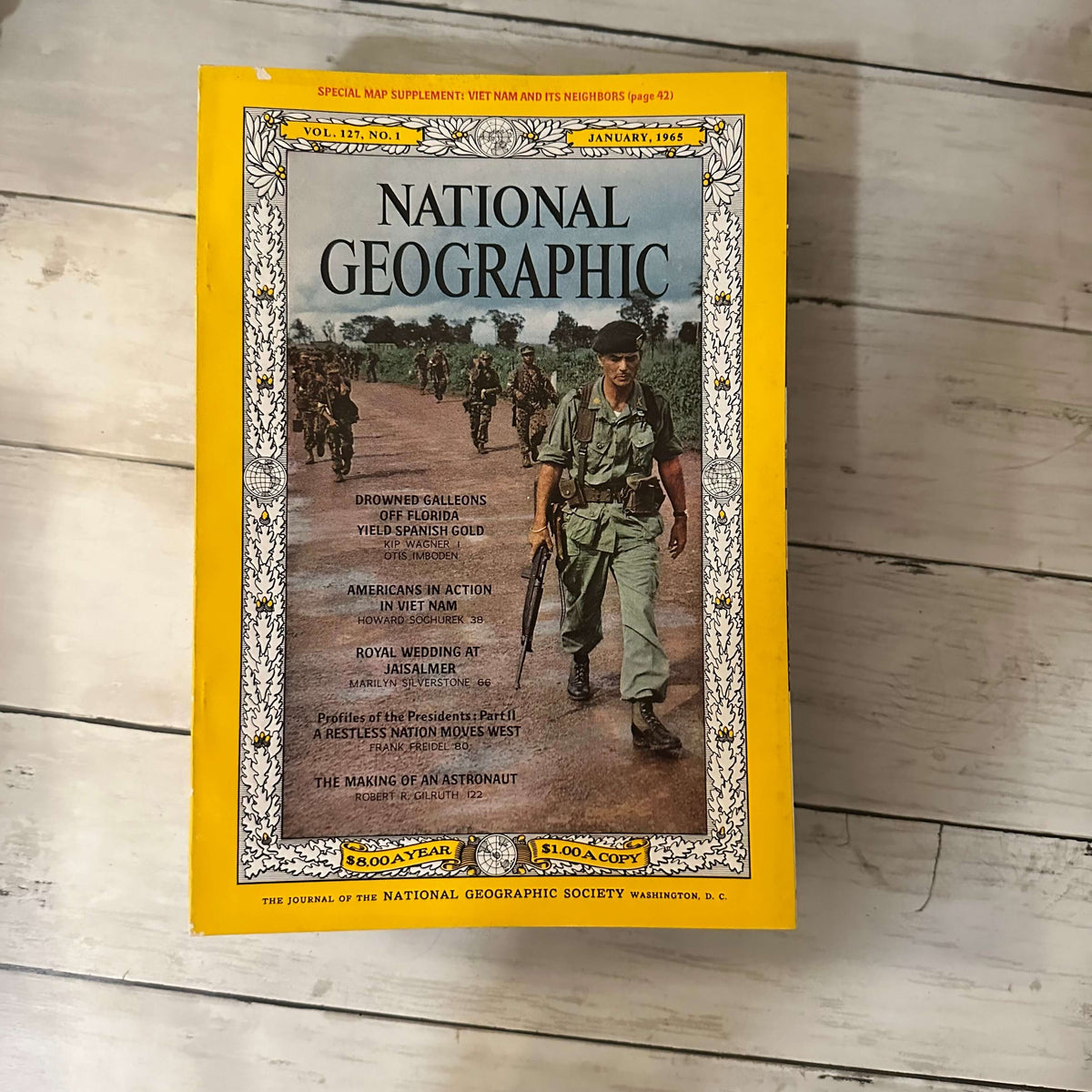 1960s National Geographic magazines