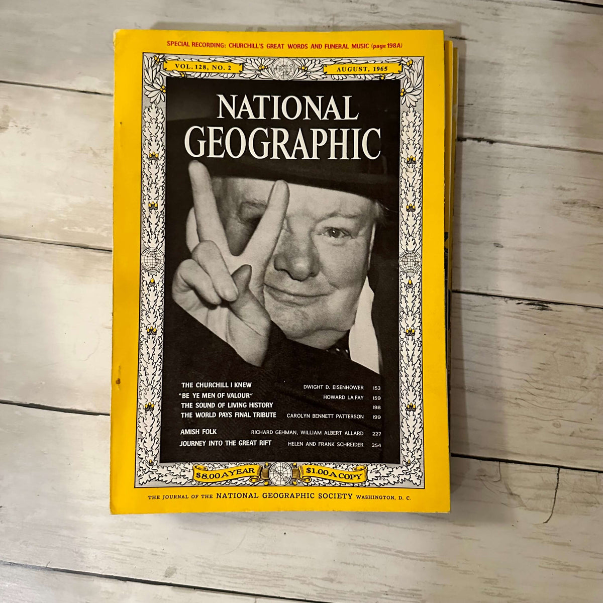 1960s National Geographic magazines