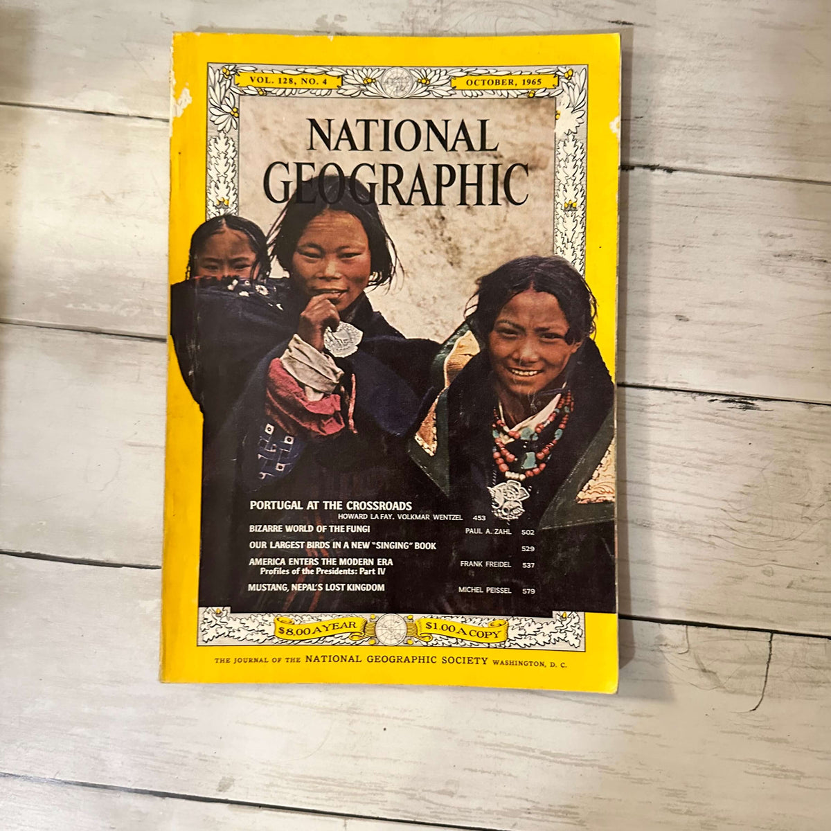 1960s National Geographic magazines