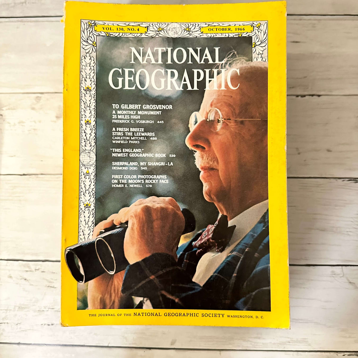 1960s National Geographic magazines