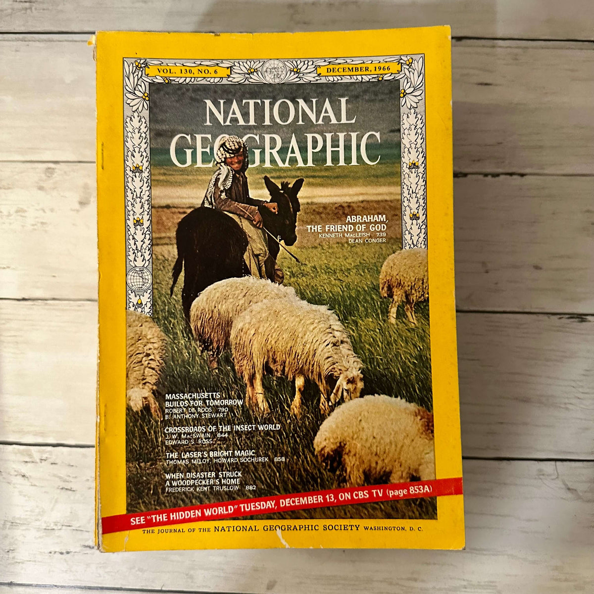 1960s National Geographic magazines