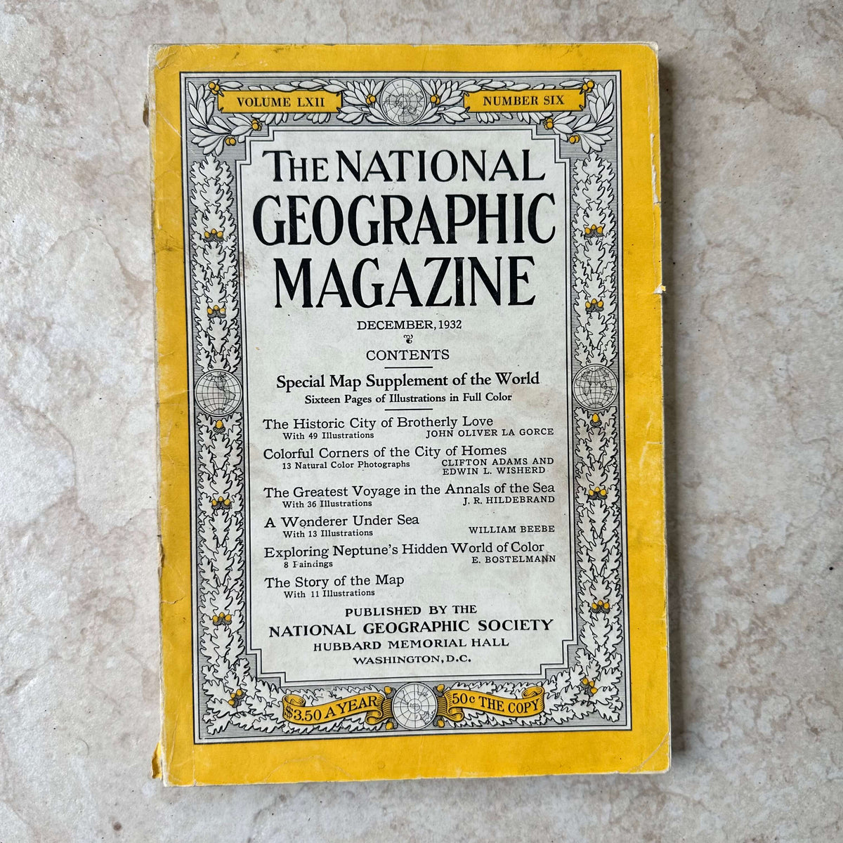 1930s National Geographic magazines