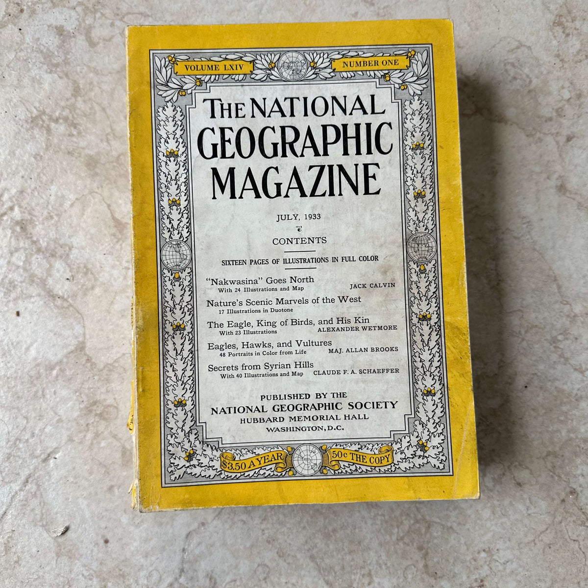1930s National Geographic magazines