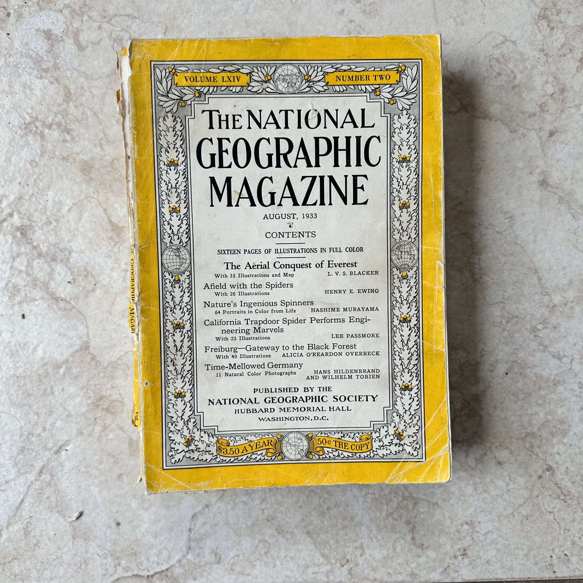 1930s National Geographic magazines