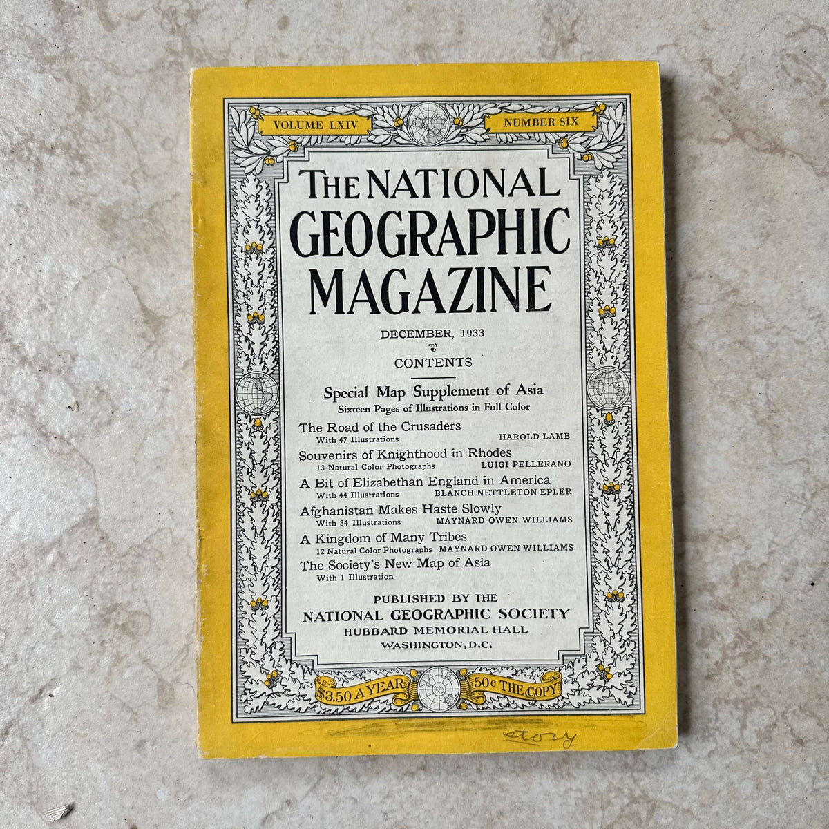 1930s National Geographic magazines