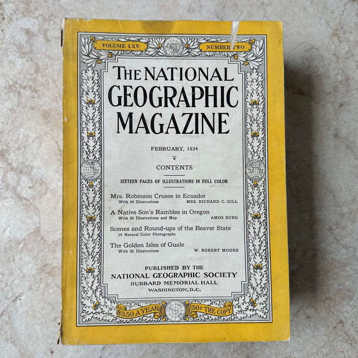 1930s National Geographic magazines