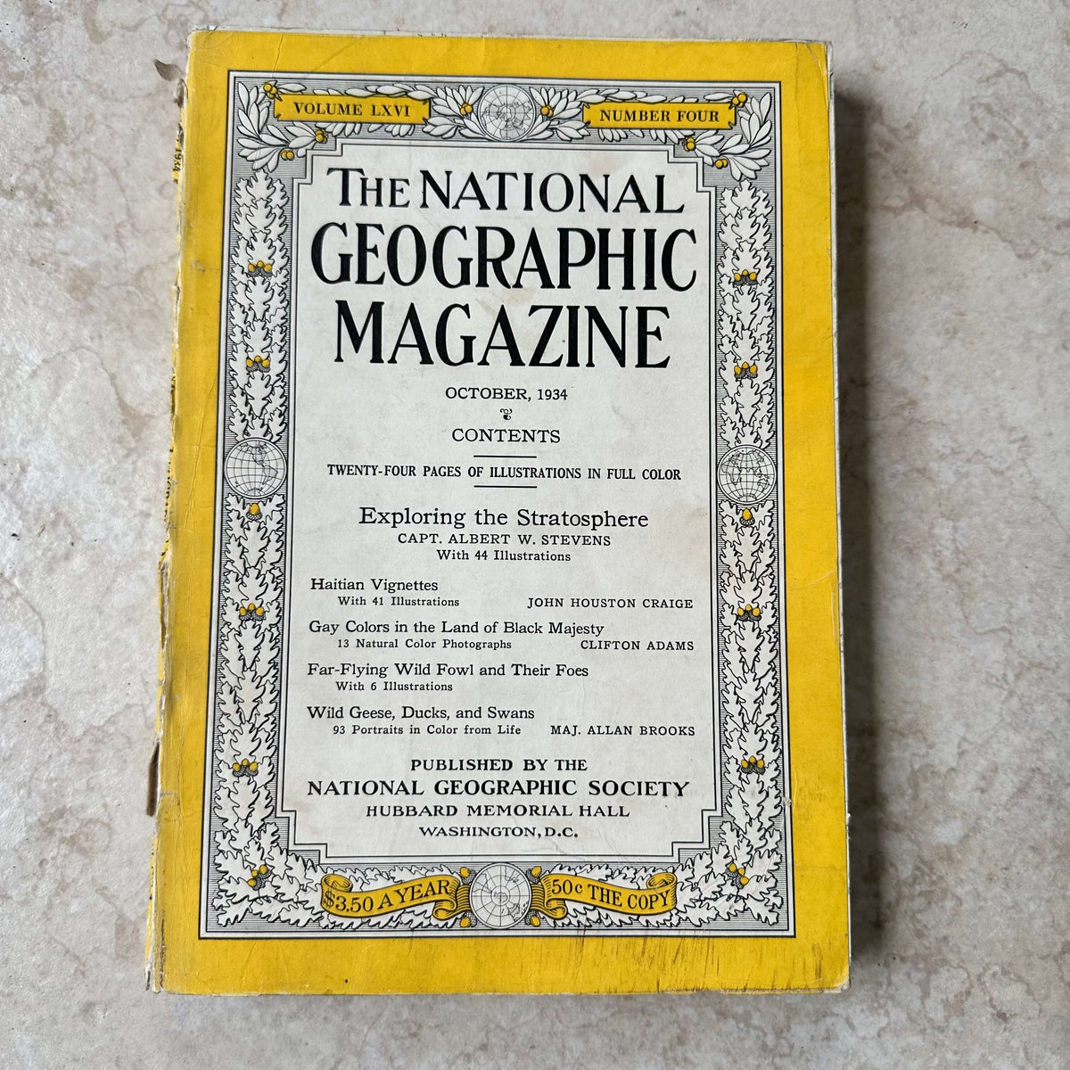 1930s National Geographic magazines