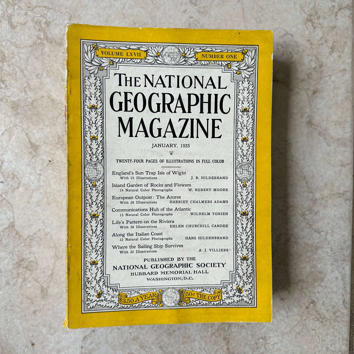 1930s National Geographic magazines