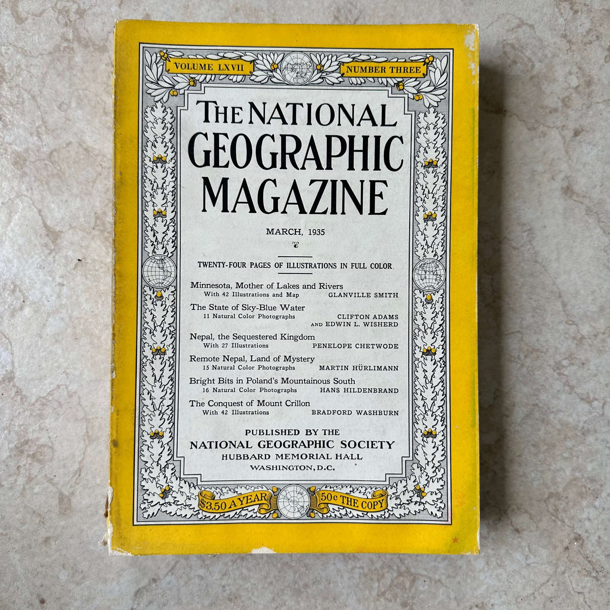 1930s National Geographic magazines