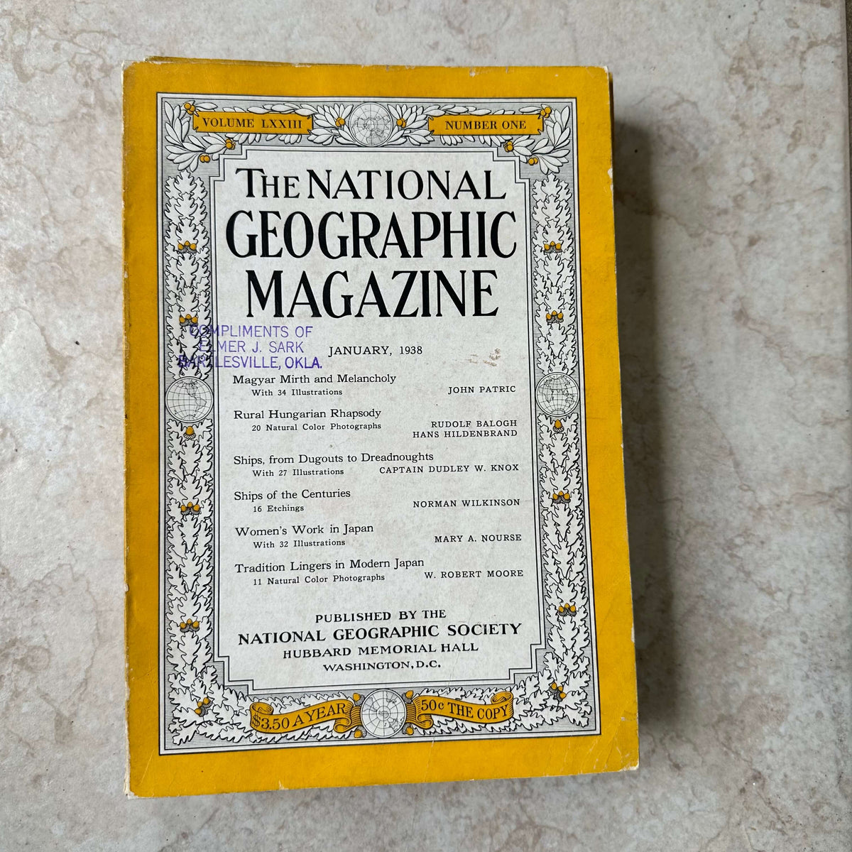 1930s National Geographic magazines