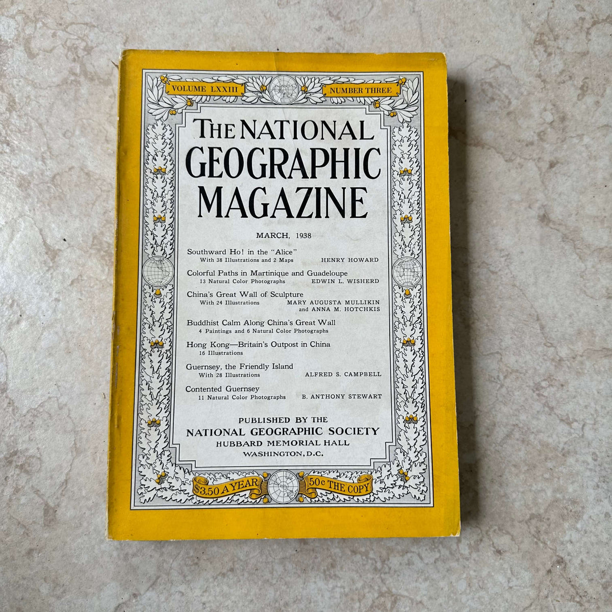 1930s National Geographic magazines