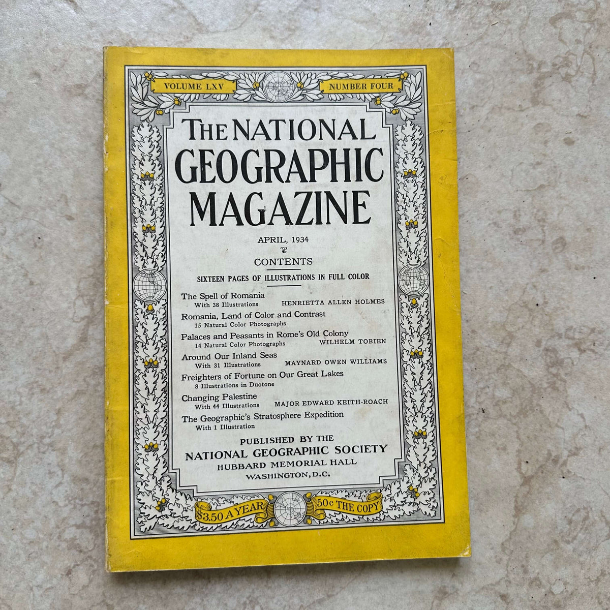 1930s National Geographic magazines