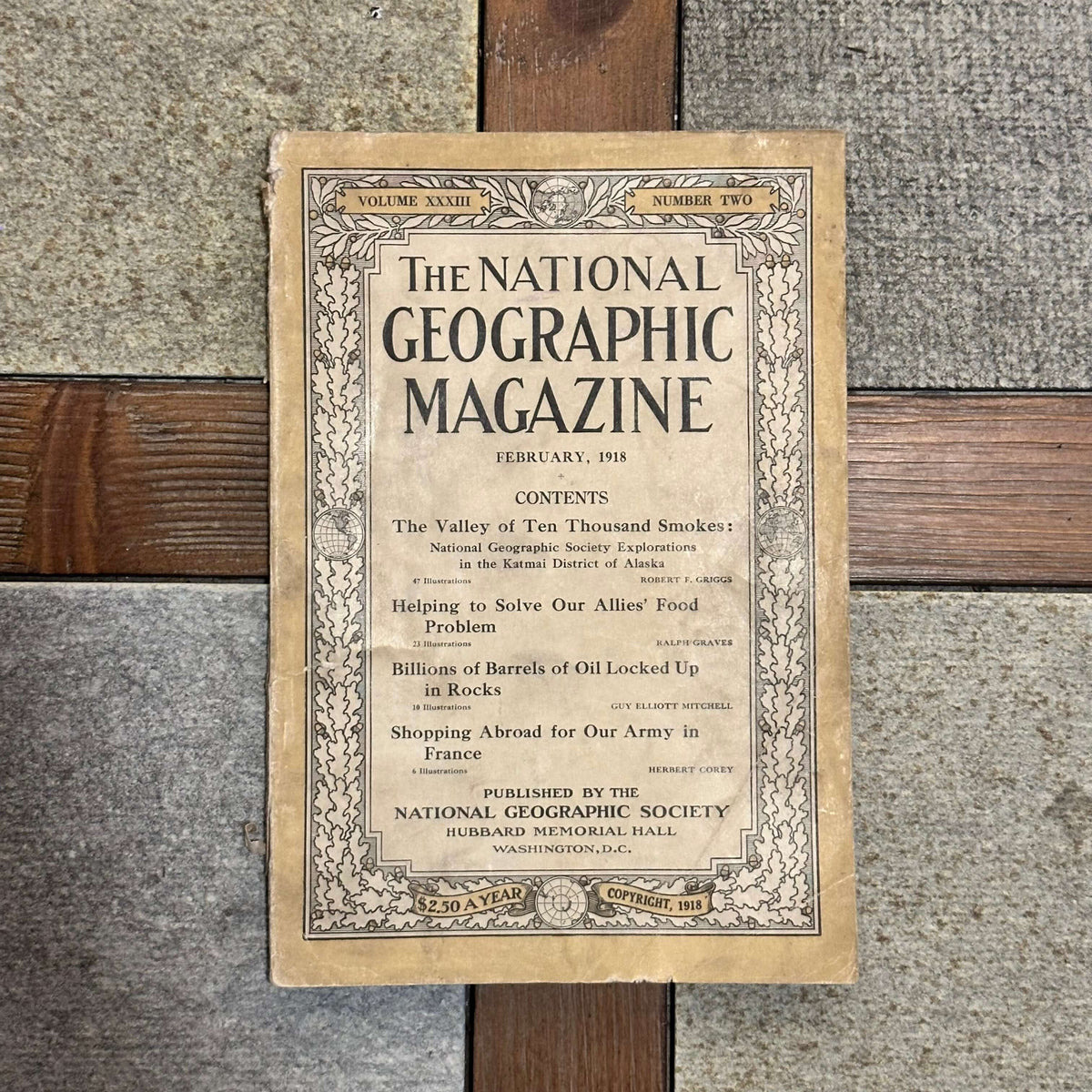 1910s National Geographic magazines