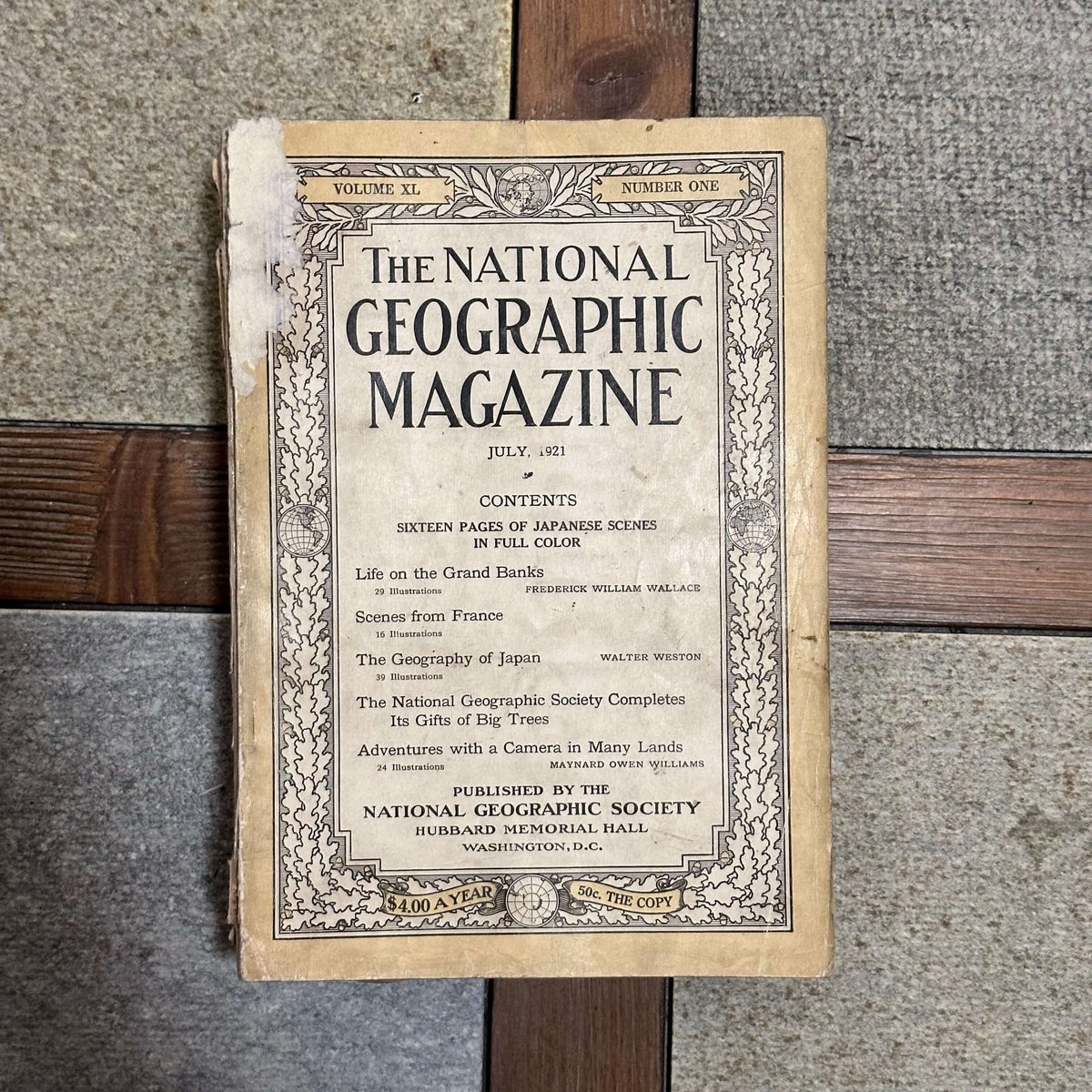 1920s National Geographic magazines