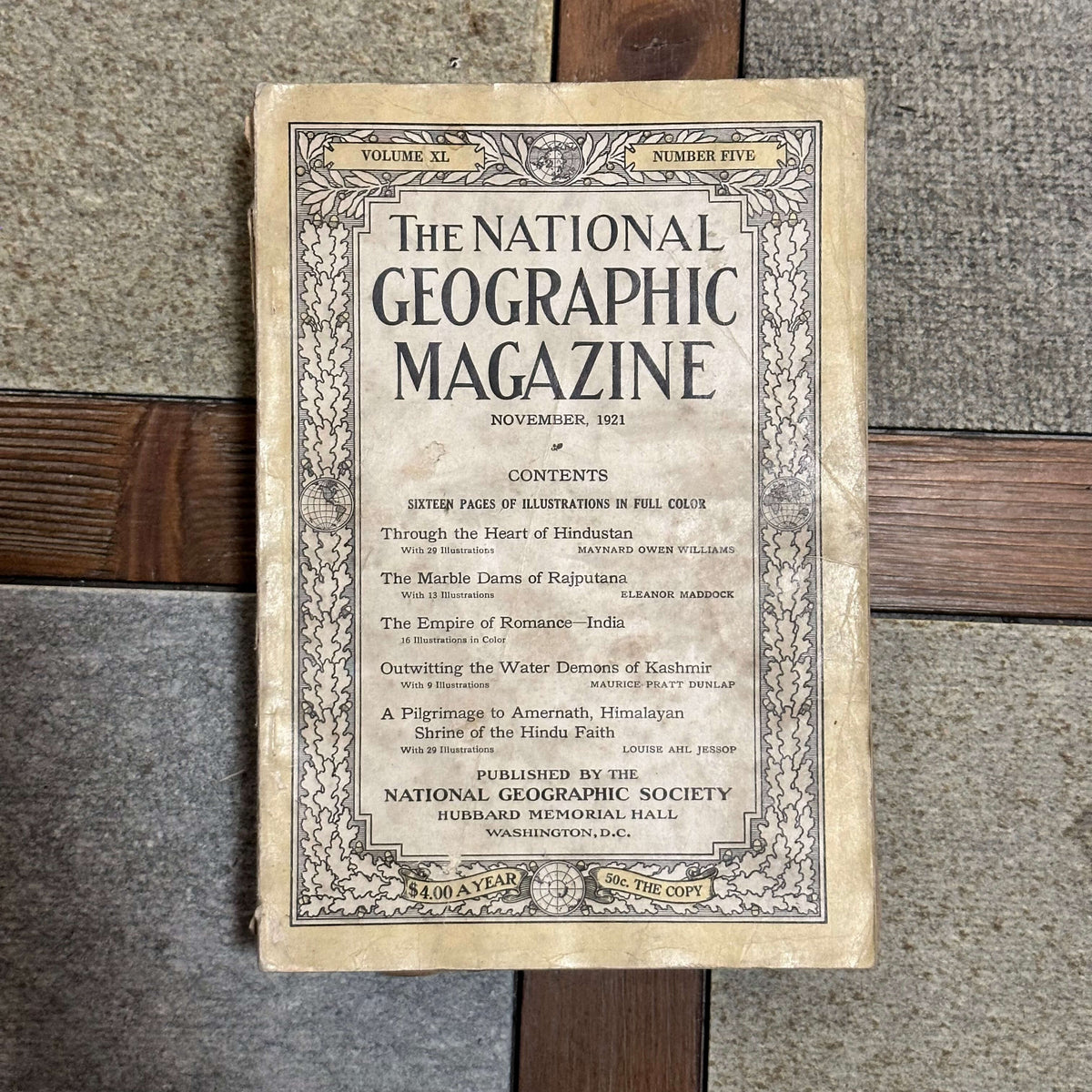 1920s National Geographic magazines