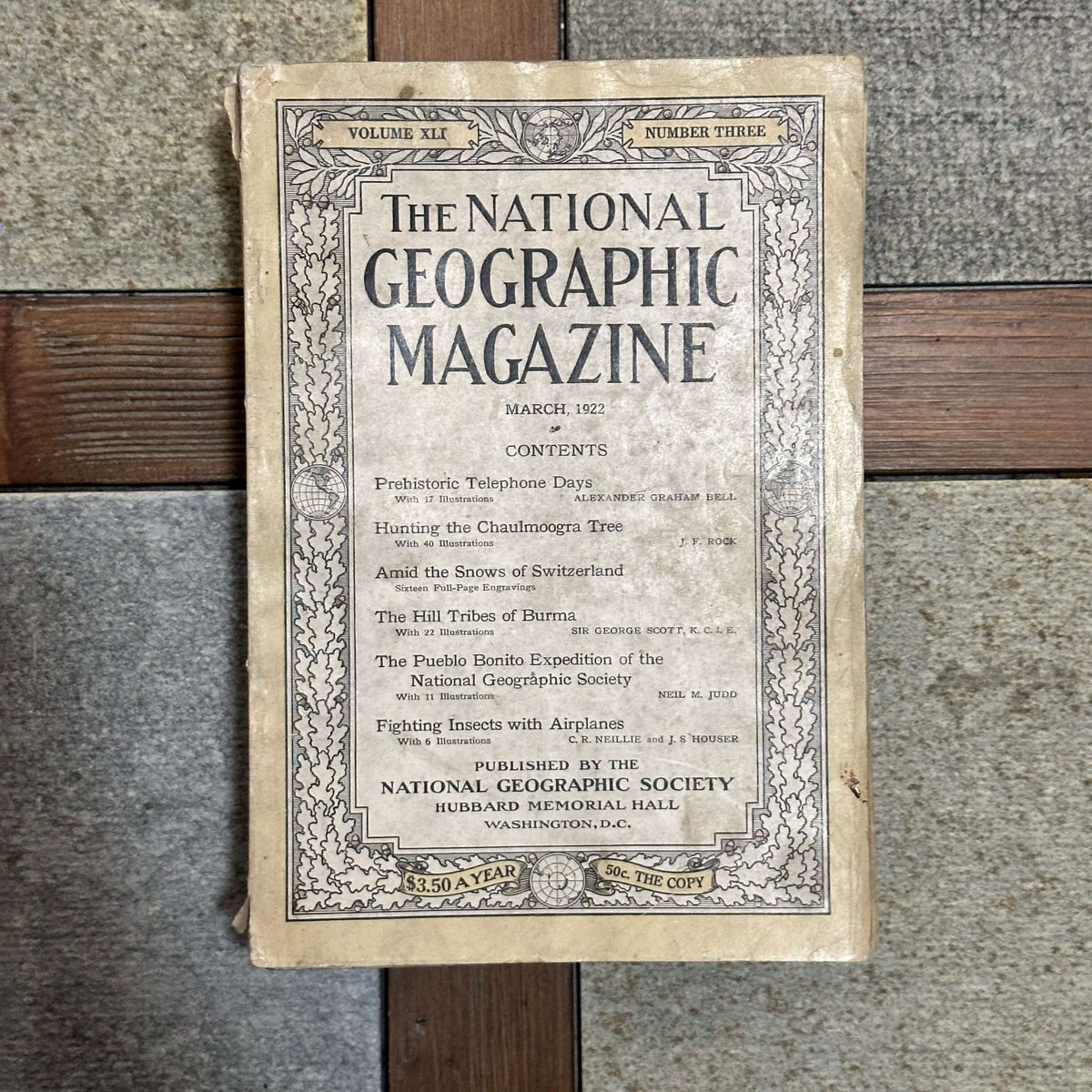 1920s National Geographic magazines