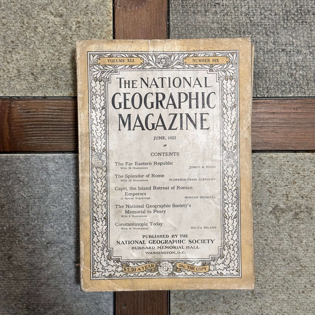 1920s National Geographic magazines