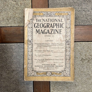 1920s National Geographic magazines