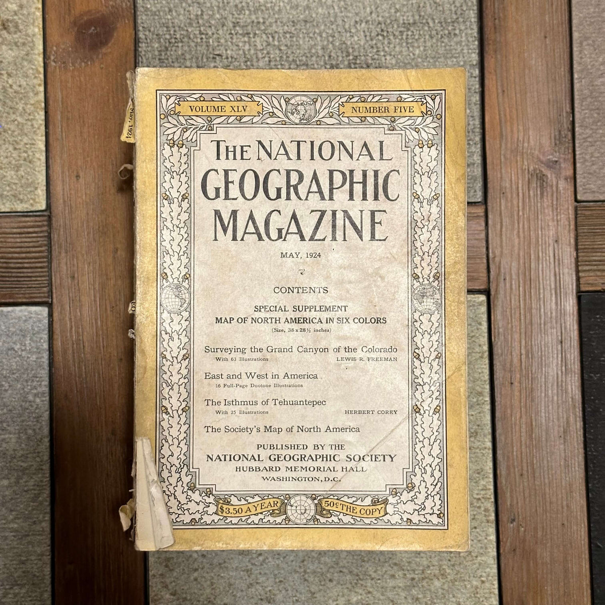 1920s National Geographic magazines