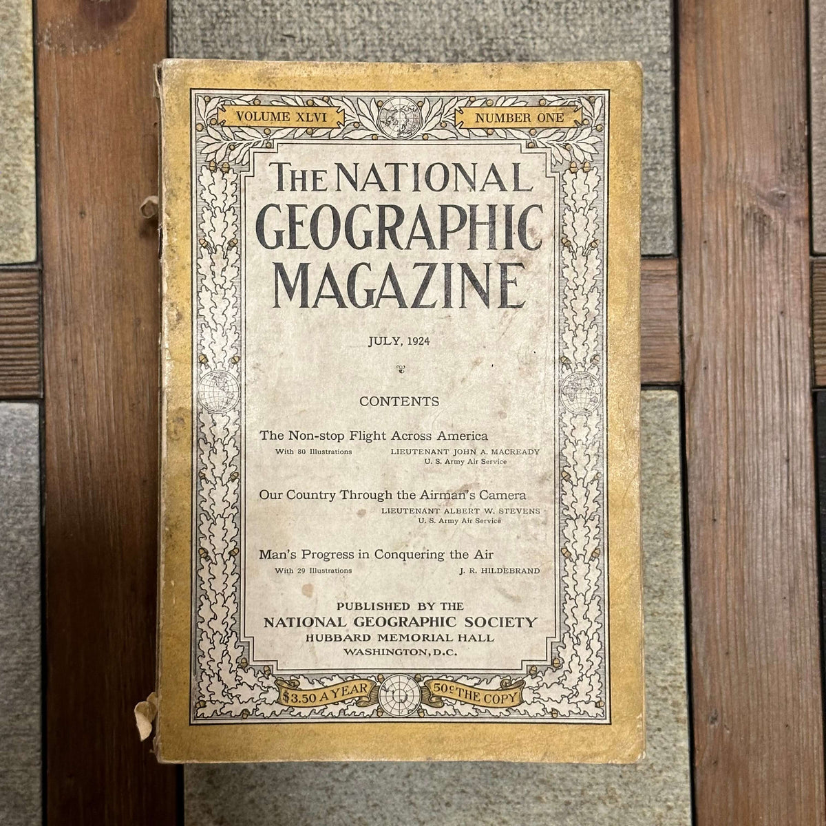 1920s National Geographic magazines