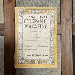 1920s National Geographic magazines