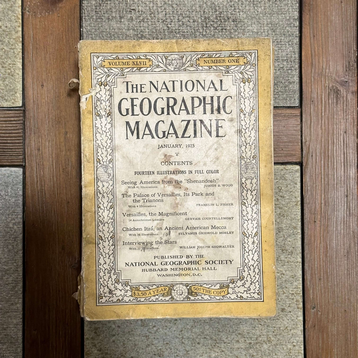 1920s National Geographic magazines