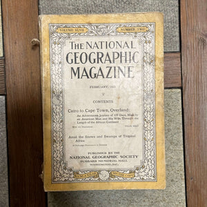 1920s National Geographic magazines
