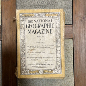 1920s National Geographic magazines