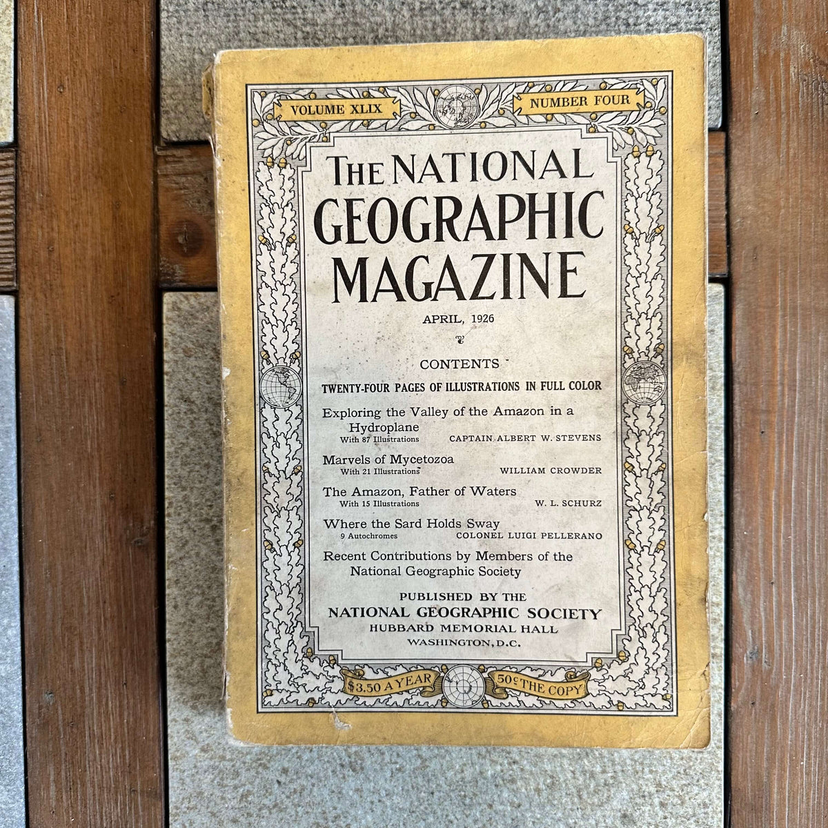 1920s National Geographic magazines