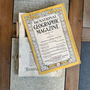 1920s National Geographic magazines
