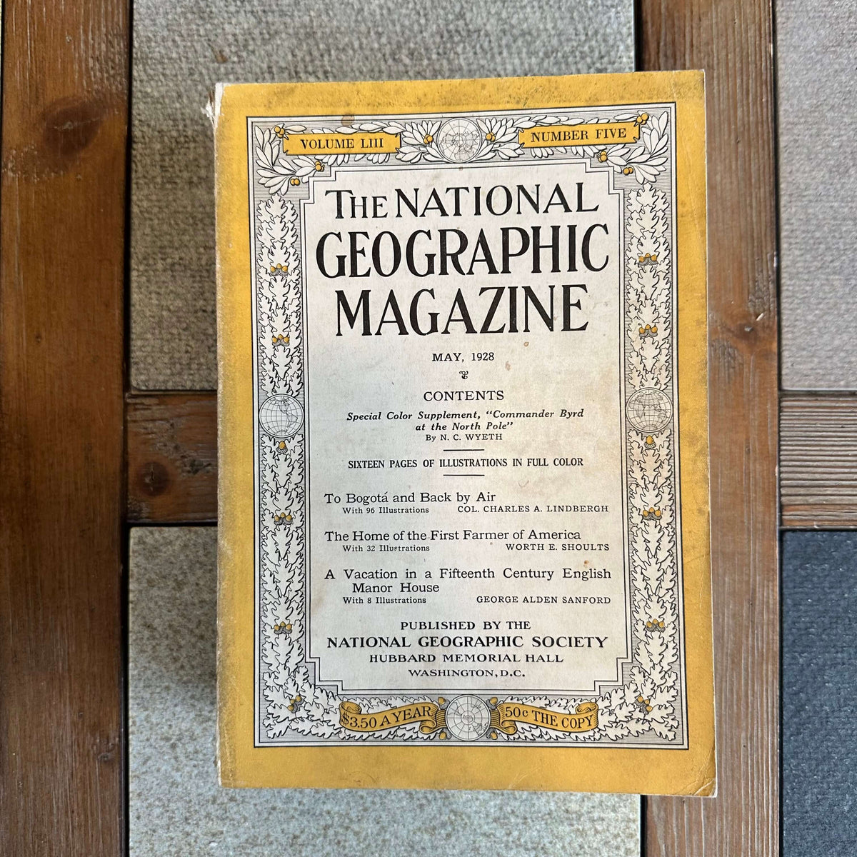 1920s National Geographic magazines
