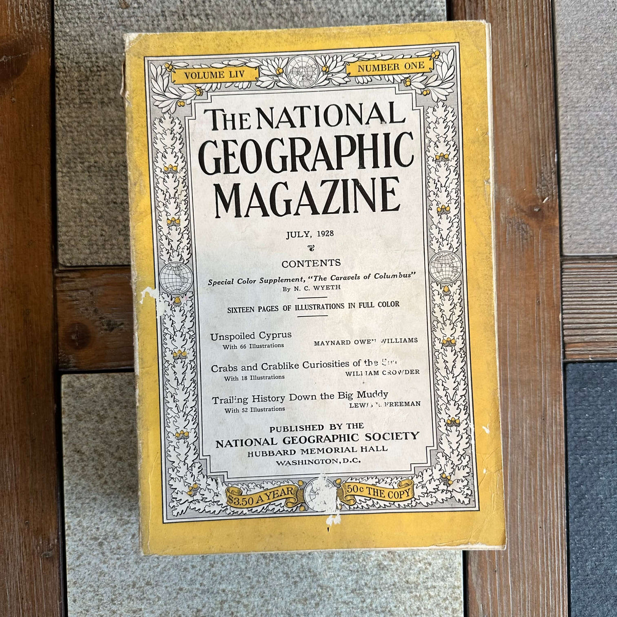 1920s National Geographic magazines