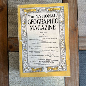 1920s National Geographic magazines