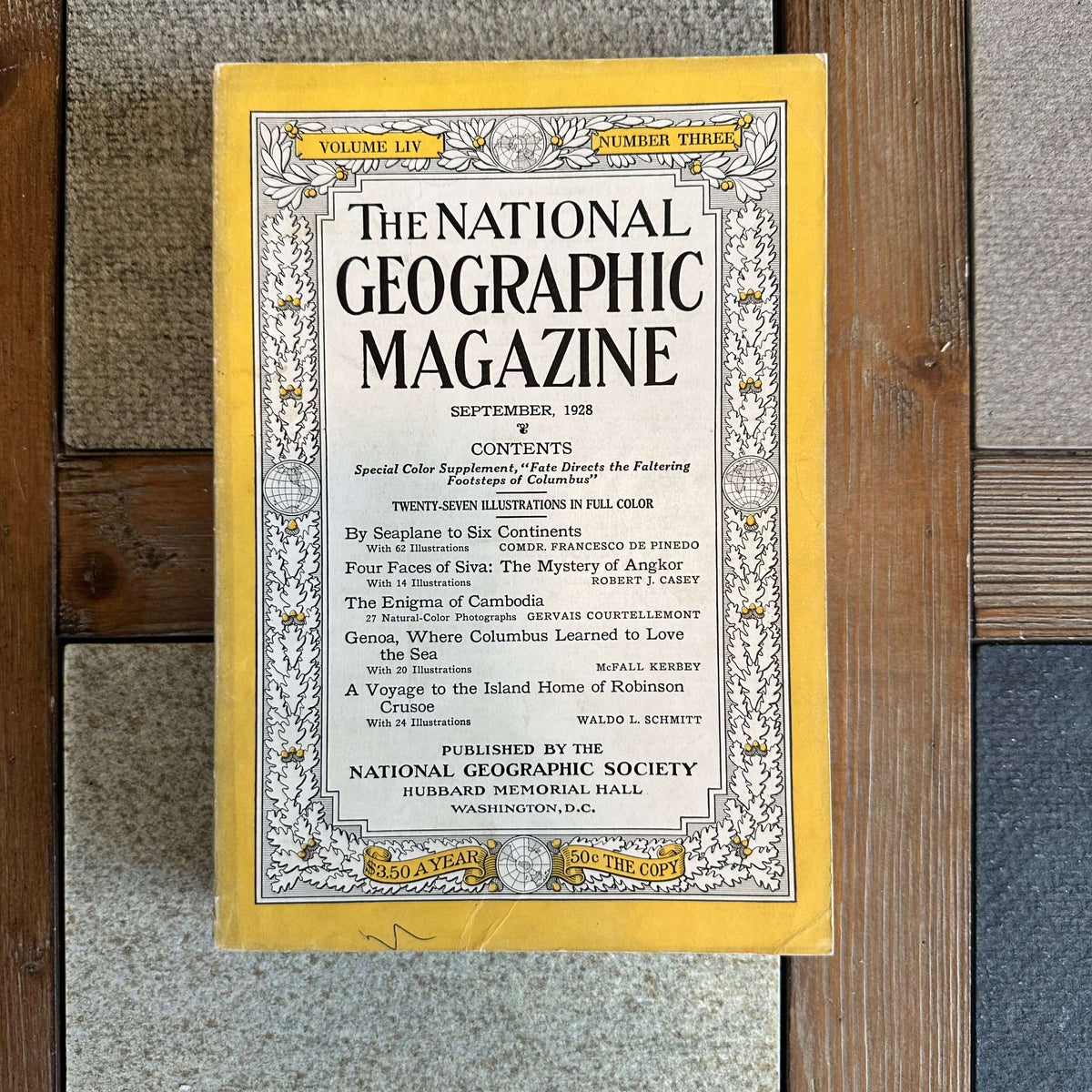 1920s National Geographic magazines