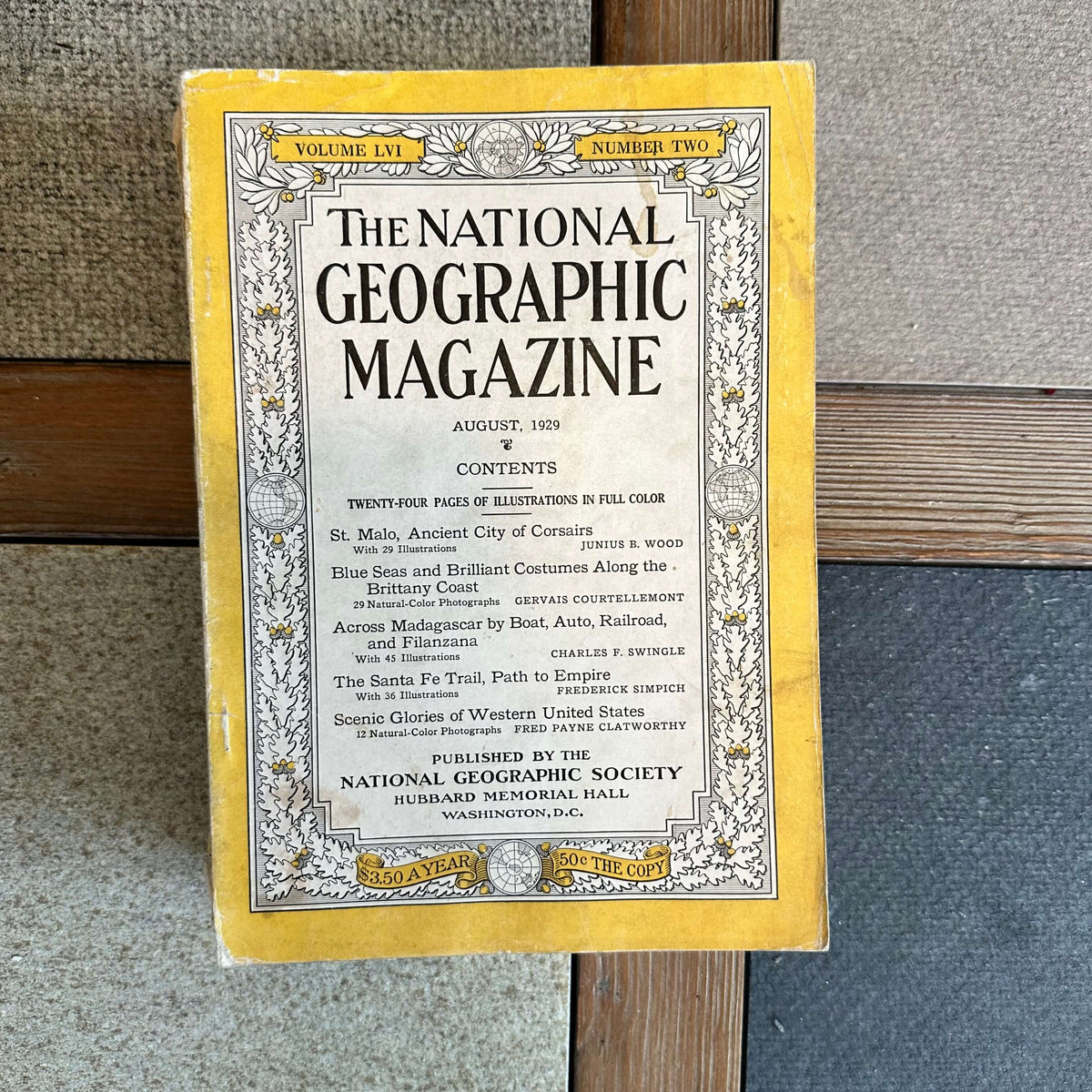 1920s National Geographic magazines