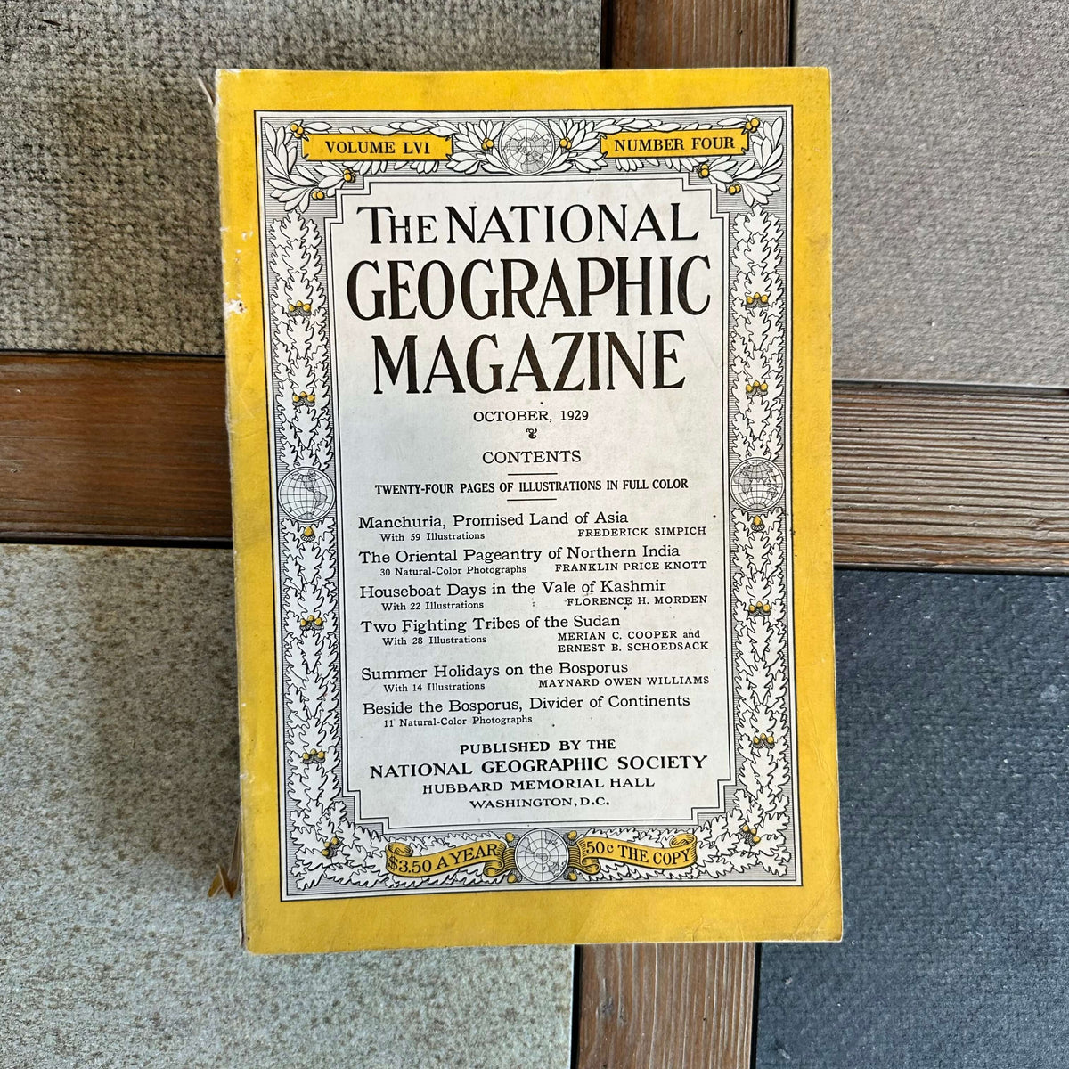 1920s National Geographic magazines