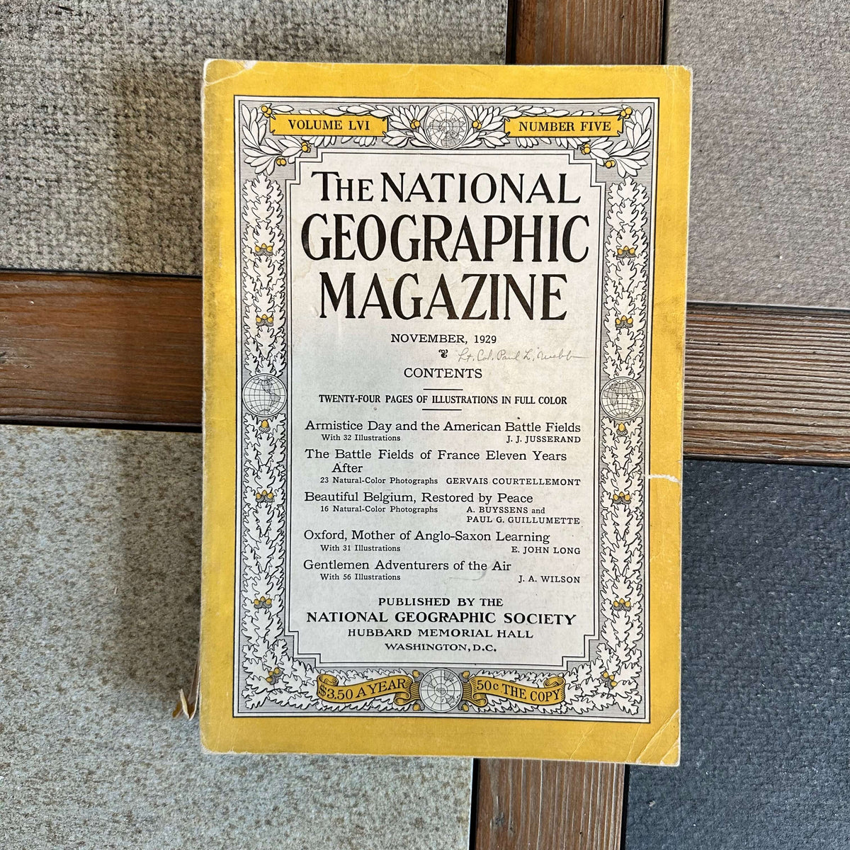1920s National Geographic magazines