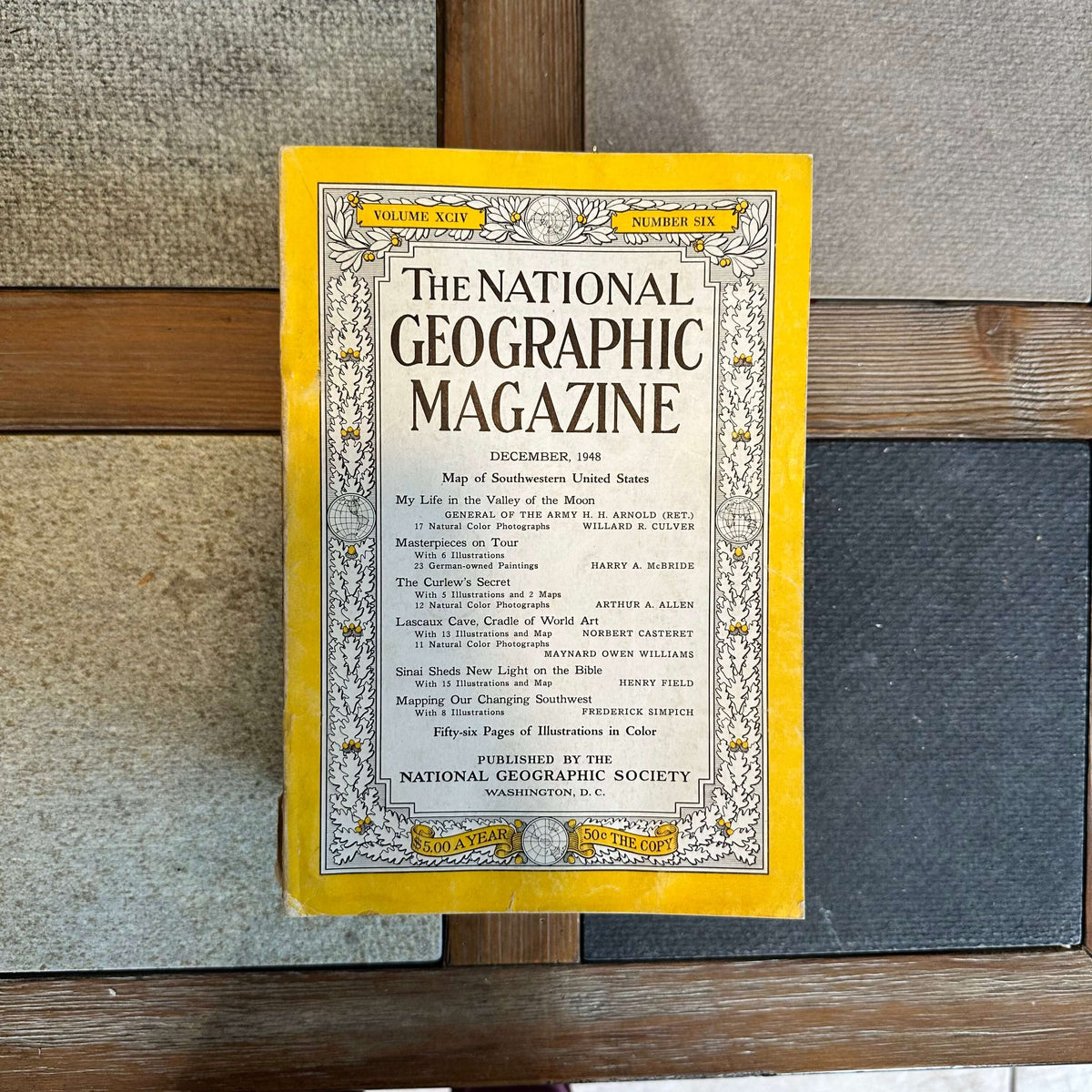 1940s National Geographic magazines