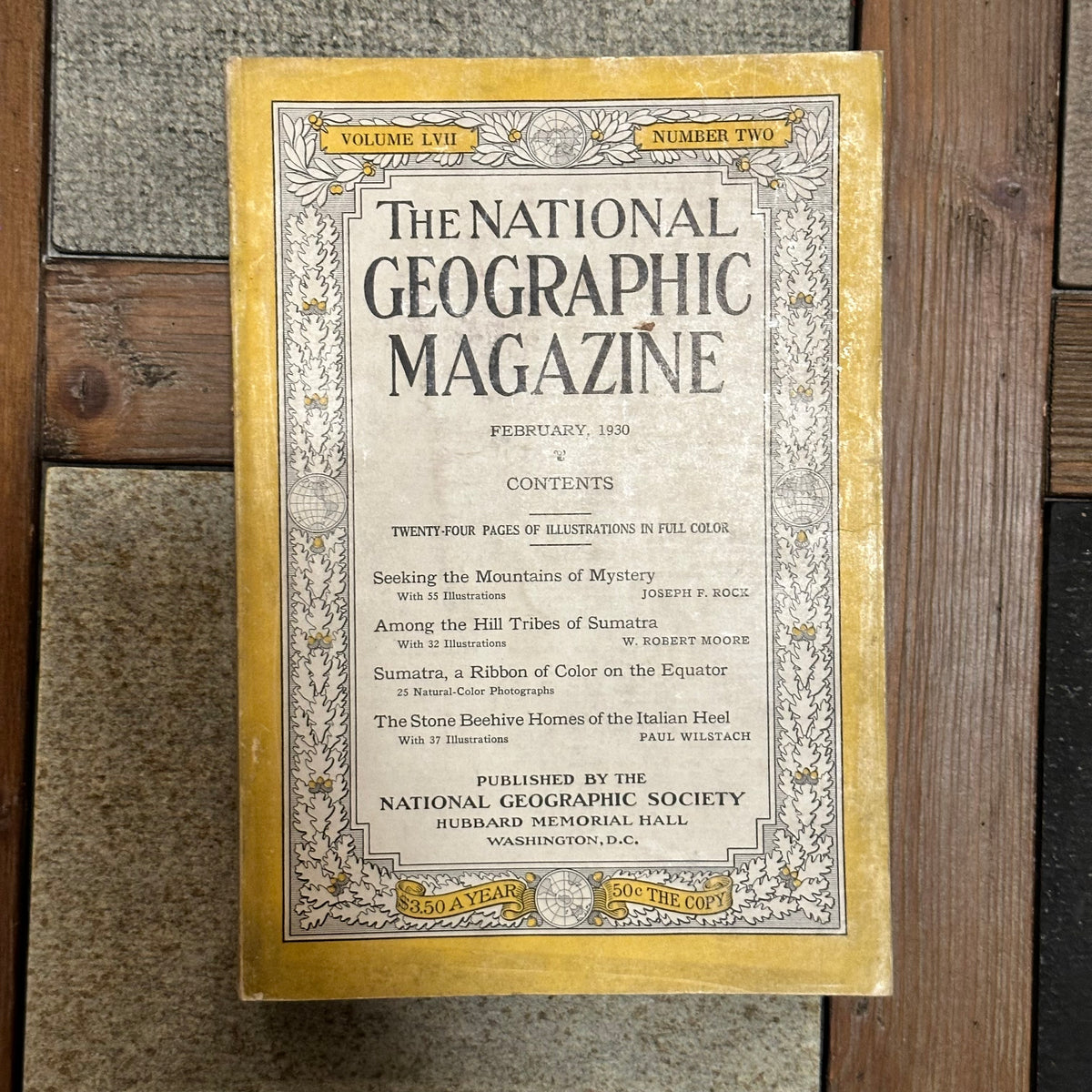 1930s National Geographic magazines