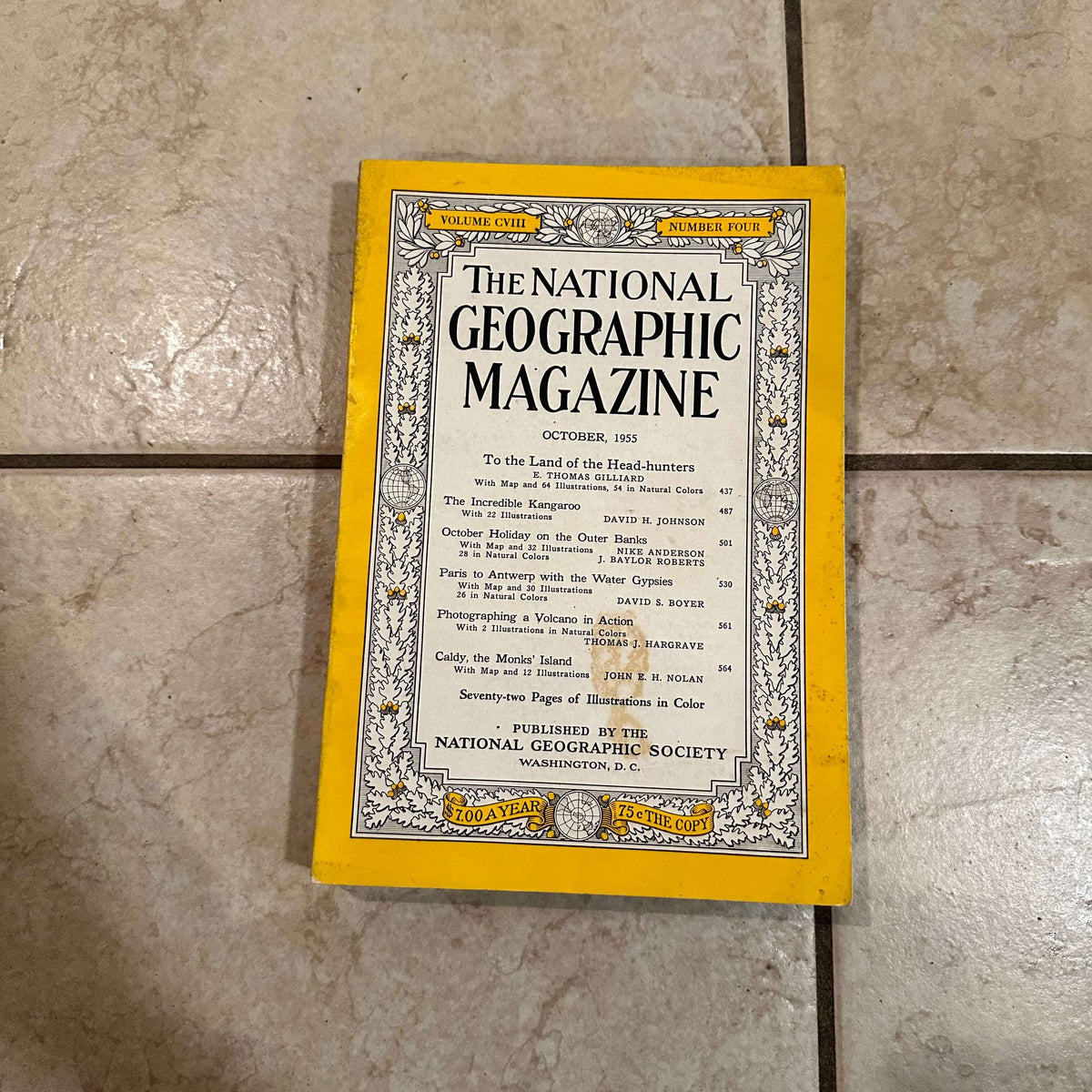 1950s National Geographic magazines