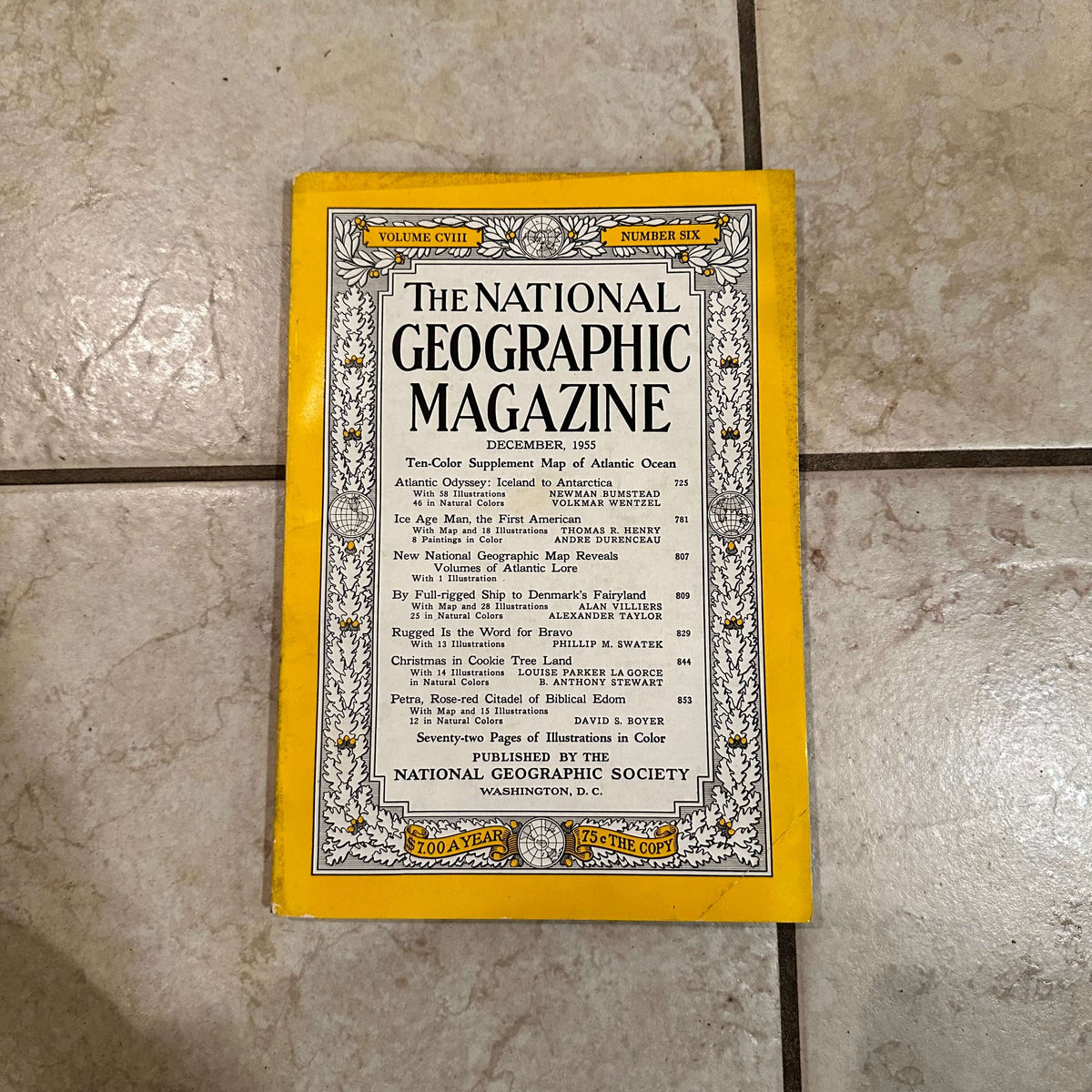 1950s National Geographic magazines